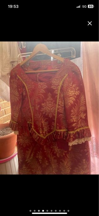 Traje Fallera Niña 6-8 Años