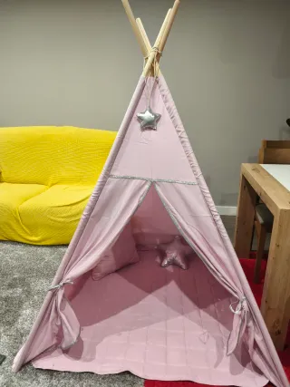 Cabaña India Rosa Niños