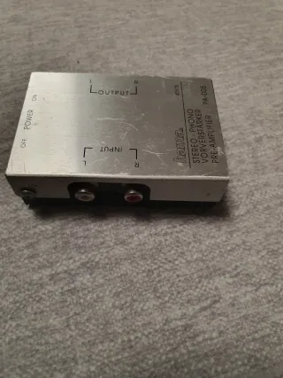 Hama PA-005 Pre-amplificador Phono Stereo