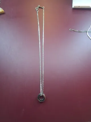 Catenina Brosway con ciondolo viola e argento