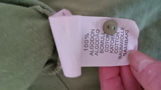 Camisa Massimo Dutti verde talla L