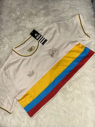 Camiseta Adidas Colombia 100 Años Talla M