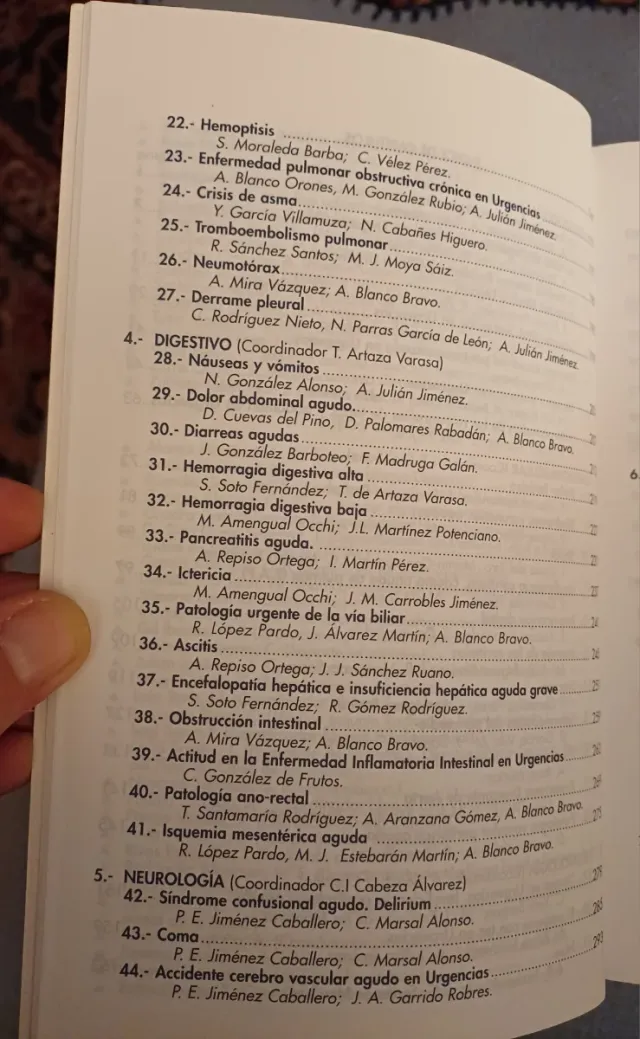 Manual de Protocolos y actuación en Urgencias