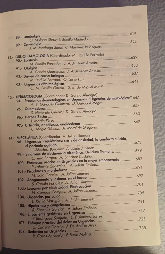 Manual de Protocolos y actuación en Urgencias