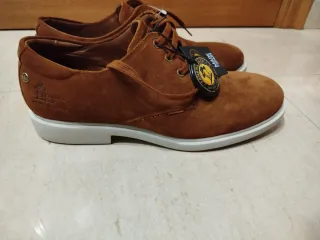 Zapatos Panama Jack Marrones