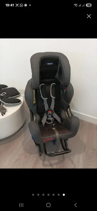Klippan KISS Silla Coche Bebé Iso-Fix contramarcha