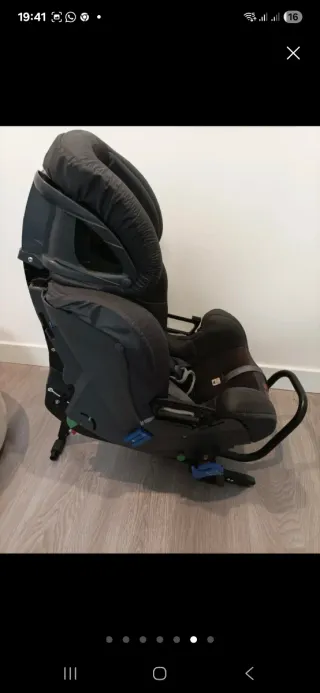 Klippan KISS Silla Coche Bebé Iso-Fix contramarcha