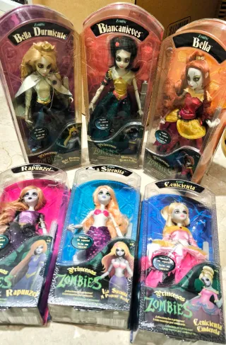 Bambole Principesse Zombie Disney