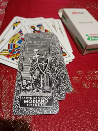 Carte da gioco vintage SIP Trevigiane
