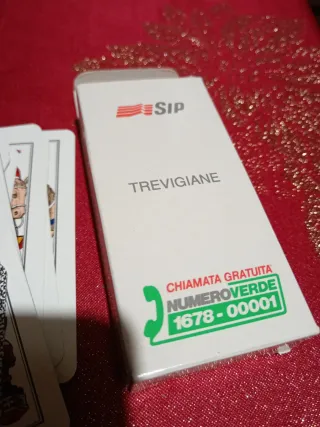 Carte da gioco vintage SIP Trevigiane