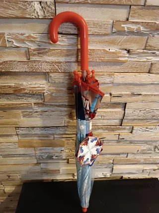 Paraguas Spiderman Transparente