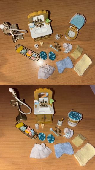 Lote de decoraciones para la casa Sylvanian