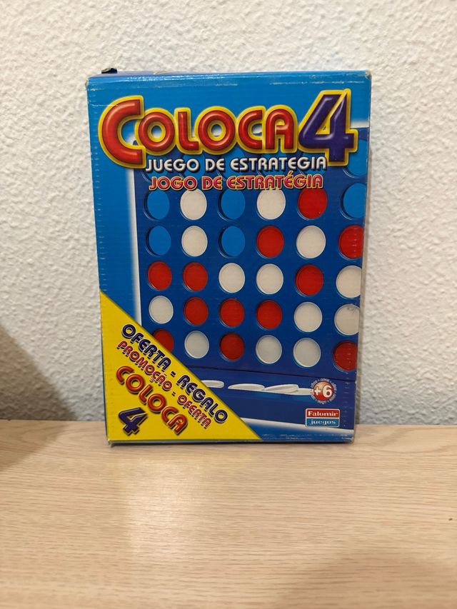 Juego de mesa: Coloca 4 | 4 en raya.