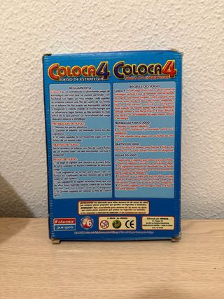 Juego de mesa: Coloca 4 | 4 en raya.