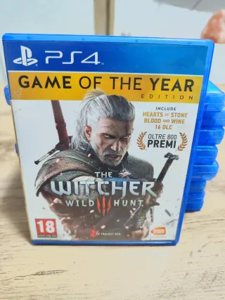 The Witcher Wild Hunt PS4 Game of the Year