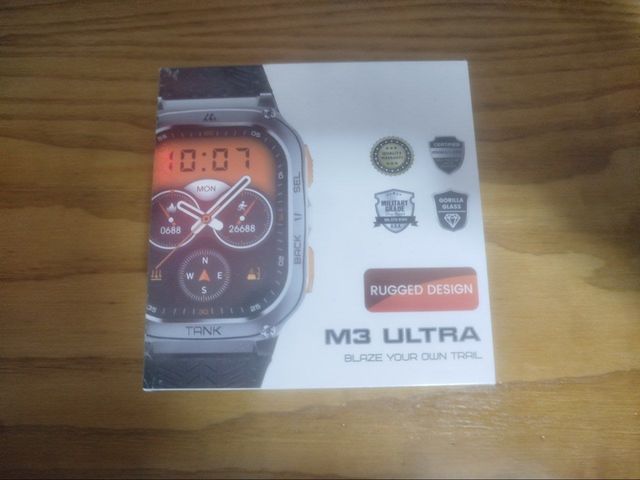 Reloj TANK Hombre 5ATM Negro/Naranja