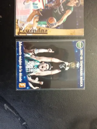 Cromos Rudy Fernández ACB Leyendas temporada 08/09