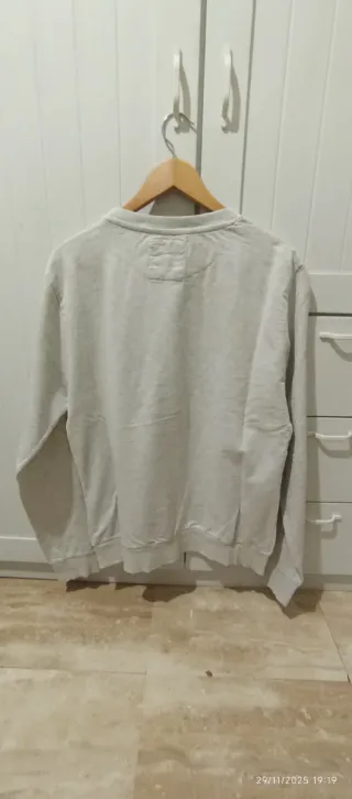 Sudadera gris hombre