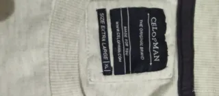 Sudadera gris hombre