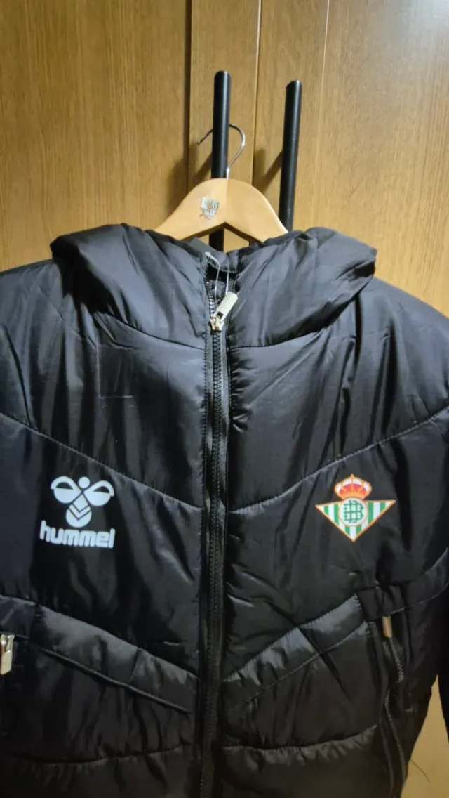Chaqueta Betis Negra Talla M.