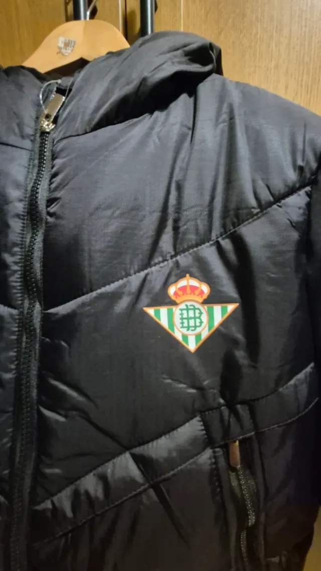 Chaqueta Betis Negra Talla M.