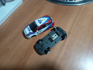 Scalextric Ford Focus WRC despiece