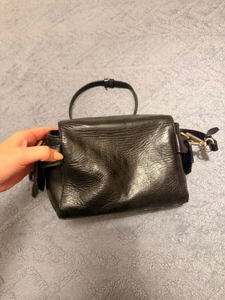 Bolso Piel Schutz Negro