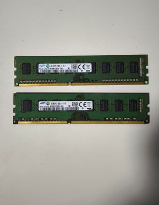 Memoria RAM Samsung DDR3 4GB y 8GB