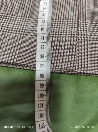 Pantalón de mujer a cuadros