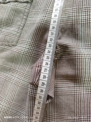 Pantalón de mujer a cuadros