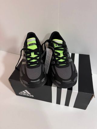 Zapatillas Adidas Adizero Negras y Verdes