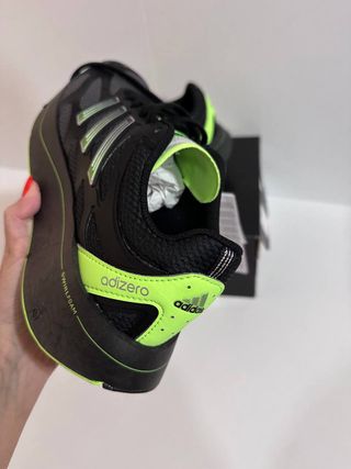 Zapatillas Adidas Adizero Negras y Verdes