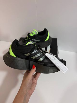 Zapatillas Adidas Adizero Negras y Verdes