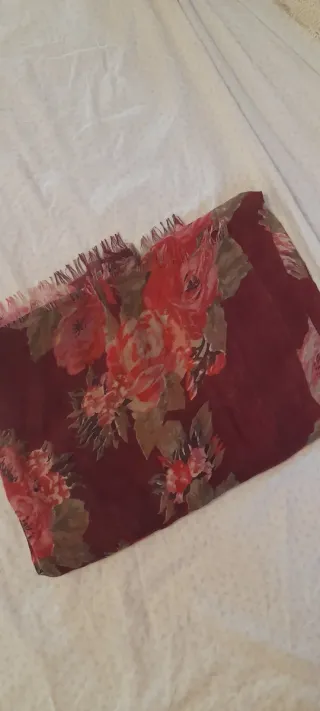 Sciarpa donna floreale