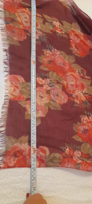Sciarpa donna floreale