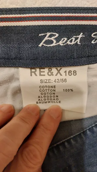 Vaqueros finos hombre