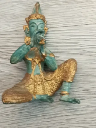 Statua Thailandese Musicista