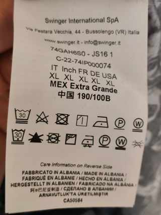 Camiseta Versace Jeans Couture Talla XL