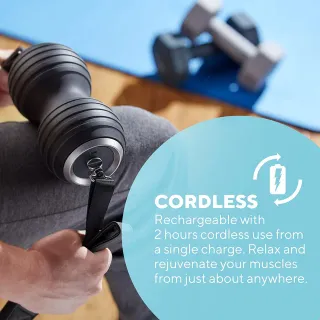 Masajeador Homedics Doble Barril Recargable