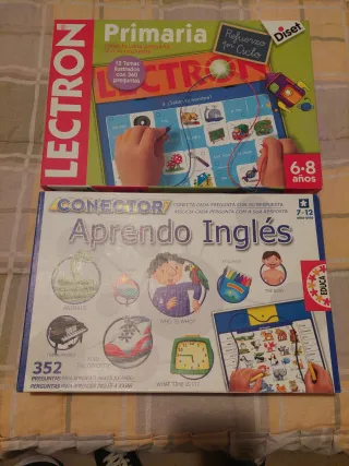 Juegos de mesa LECTRON y CONECTOR