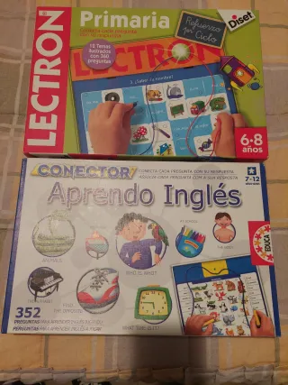 Juegos de mesa LECTRON y CONECTOR
