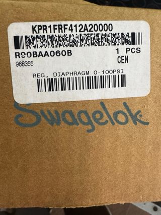 Riduttore Pressione Swagelok KPR1FRF412A20000