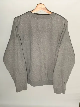 Sudadera Adidas vintage, jersey retro Y2K gris