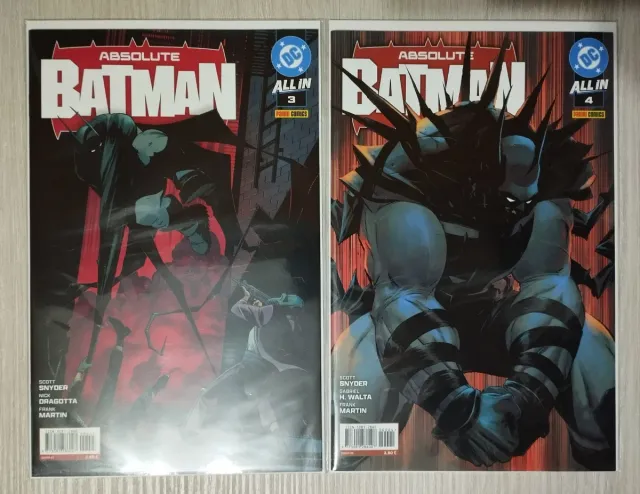 ABSOLUTE BATMAN 1 2 3 4 5 6 7 8 GRAPA PANINI