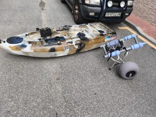 Kayak de pesca sin sonda