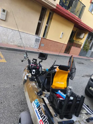 Kayak de pesca sin sonda