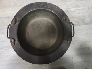 Brasero Mesa Camilla Metal Negro