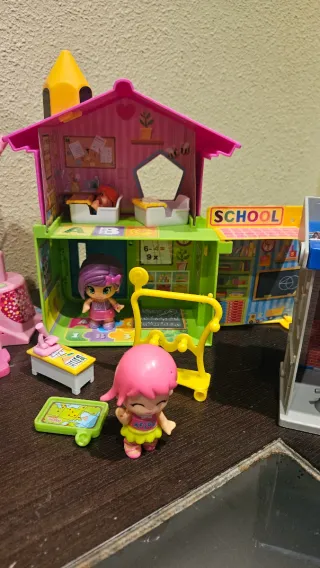 Lote Pin y Pon Casas y Muñecas