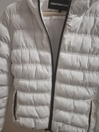 Cazadora acolchada blanca Good For Nothing mujer