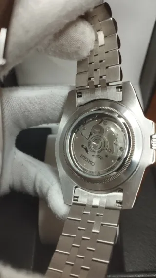 Reloj Seiko Mod GMT-Master II Bruce Wayne Negro